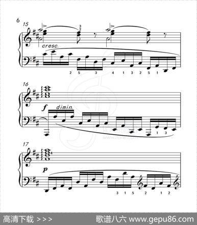练习曲20（克拉莫钢琴练习曲60首）