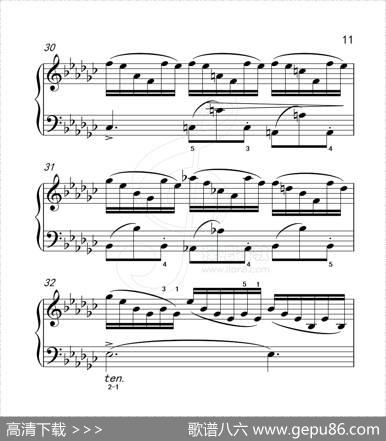练习曲31（克拉莫钢琴练习曲60首）