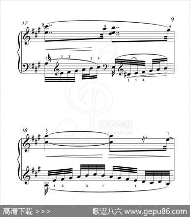 练习曲36（克拉莫钢琴练习曲60首）