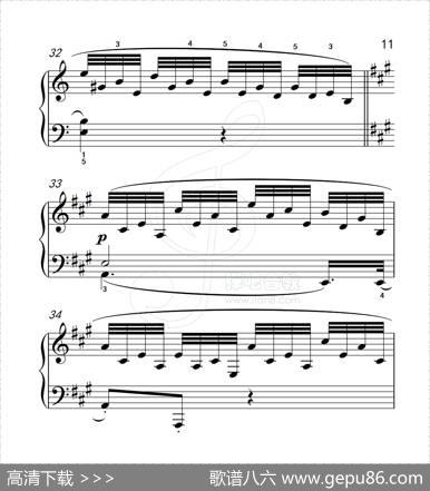 练习曲37（克拉莫钢琴练习曲60首）