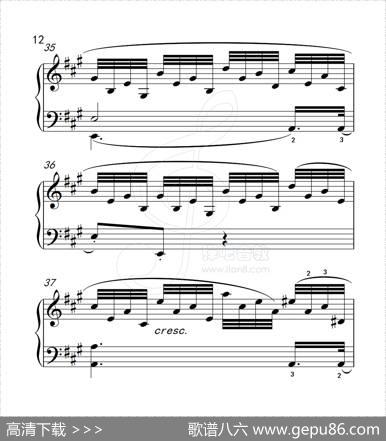 练习曲37（克拉莫钢琴练习曲60首）