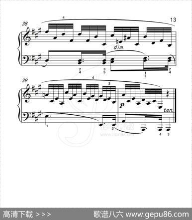 练习曲37（克拉莫钢琴练习曲60首）