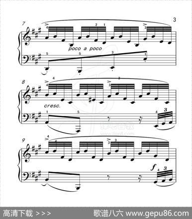 练习曲38（克拉莫钢琴练习曲60首）