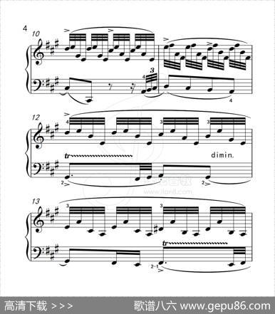 练习曲38（克拉莫钢琴练习曲60首）