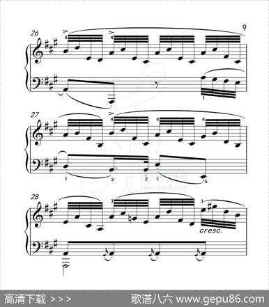练习曲38（克拉莫钢琴练习曲60首）