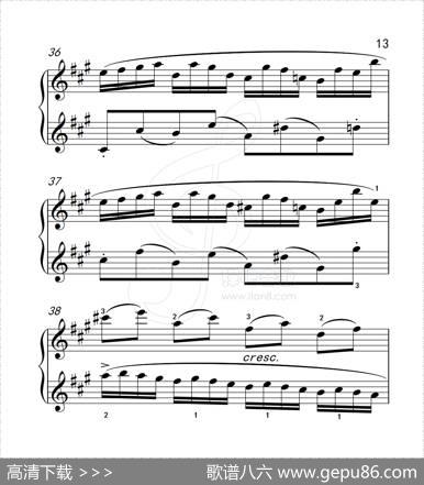 练习曲40（克拉莫钢琴练习曲60首）