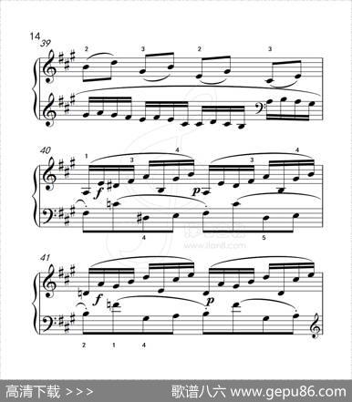 练习曲40（克拉莫钢琴练习曲60首）