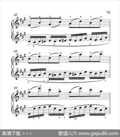 练习曲40（克拉莫钢琴练习曲60首）