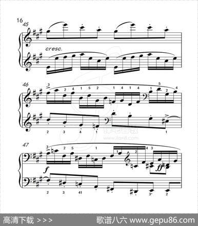 练习曲40（克拉莫钢琴练习曲60首）