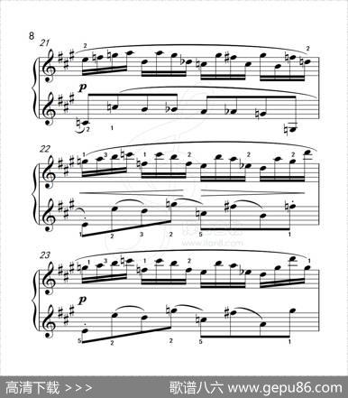练习曲40（克拉莫钢琴练习曲60首）