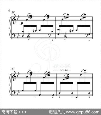 练习曲42（克拉莫钢琴练习曲60首）