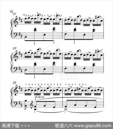 练习曲45（克拉莫钢琴练习曲60首）