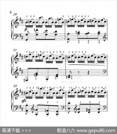练习曲45（克拉莫钢琴练习曲60首）
