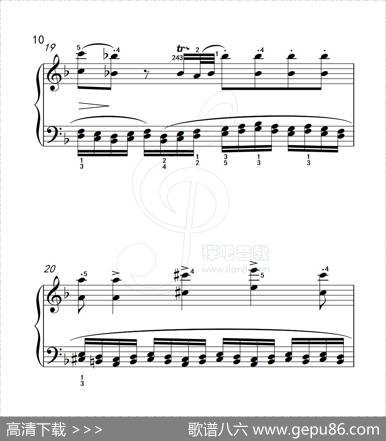 练习曲46（克拉莫钢琴练习曲60首）