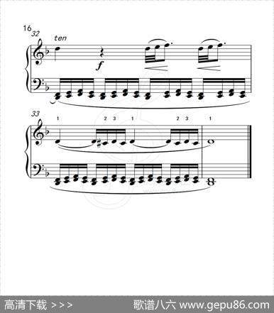 练习曲46（克拉莫钢琴练习曲60首）
