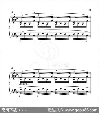 练习曲46（克拉莫钢琴练习曲60首）