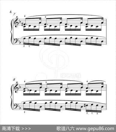 练习曲46（克拉莫钢琴练习曲60首）