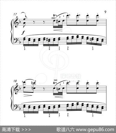 练习曲46（克拉莫钢琴练习曲60首）
