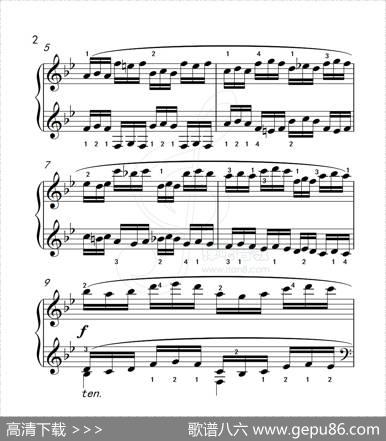 练习曲50（克拉莫钢琴练习曲60首）