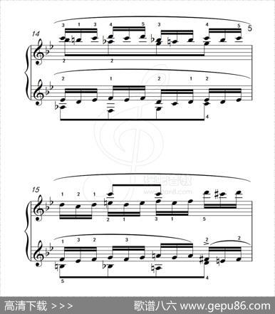 练习曲50（克拉莫钢琴练习曲60首）