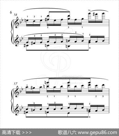 练习曲50（克拉莫钢琴练习曲60首）