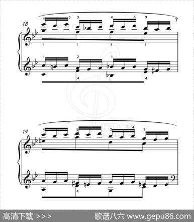 练习曲50（克拉莫钢琴练习曲60首）