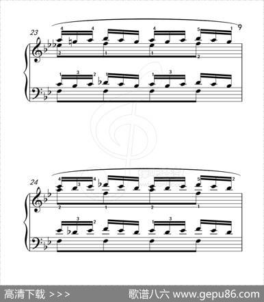 练习曲50（克拉莫钢琴练习曲60首）