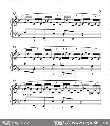 练习曲51（克拉莫钢琴练习曲60首）