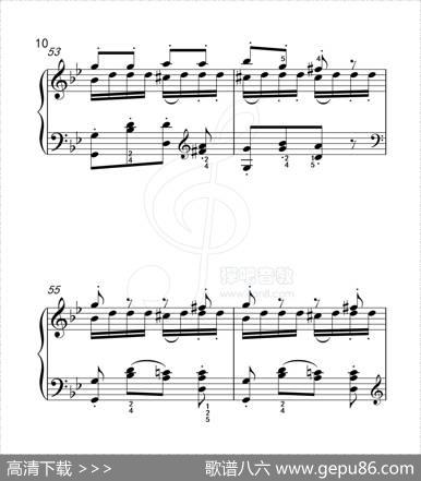 练习曲52（克拉莫钢琴练习曲60首）