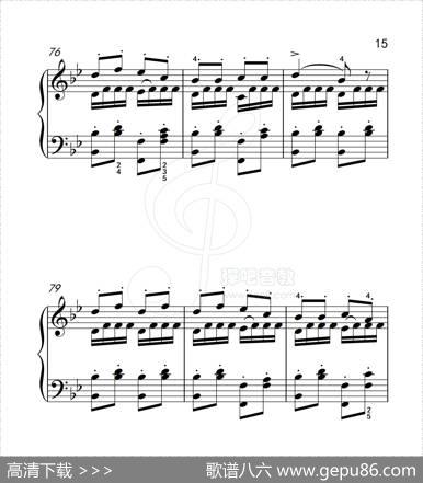 练习曲52（克拉莫钢琴练习曲60首）