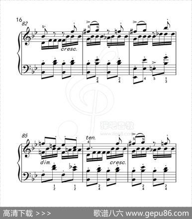 练习曲52（克拉莫钢琴练习曲60首）