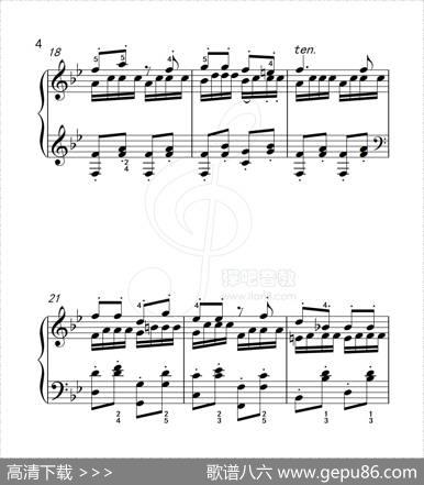 练习曲52（克拉莫钢琴练习曲60首）