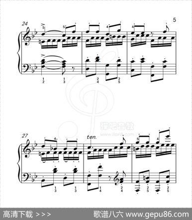 练习曲52（克拉莫钢琴练习曲60首）