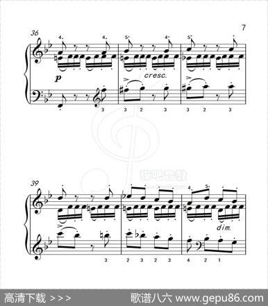 练习曲52（克拉莫钢琴练习曲60首）