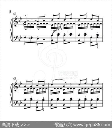 练习曲52（克拉莫钢琴练习曲60首）