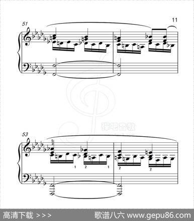 练习曲55（克拉莫钢琴练习曲60首）