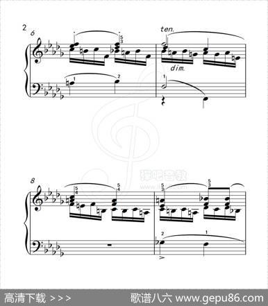 练习曲55（克拉莫钢琴练习曲60首）