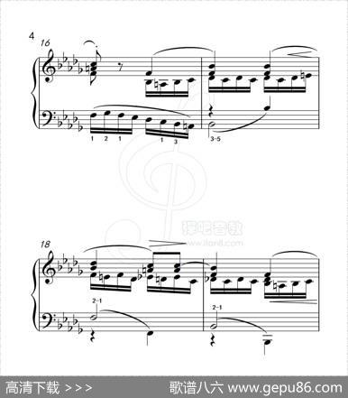 练习曲55（克拉莫钢琴练习曲60首）