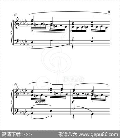 练习曲55（克拉莫钢琴练习曲60首）