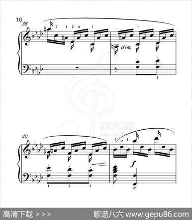 练习曲57（克拉莫钢琴练习曲60首）