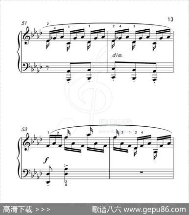 练习曲57（克拉莫钢琴练习曲60首）