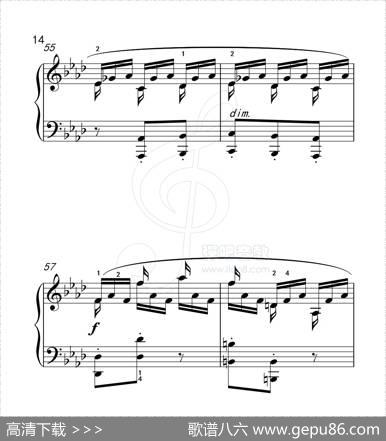 练习曲57（克拉莫钢琴练习曲60首）