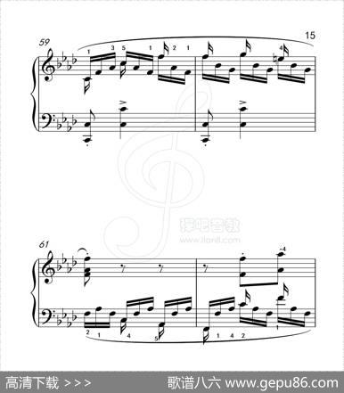 练习曲57（克拉莫钢琴练习曲60首）