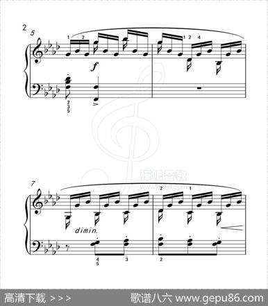 练习曲57（克拉莫钢琴练习曲60首）