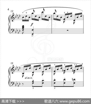 练习曲57（克拉莫钢琴练习曲60首）