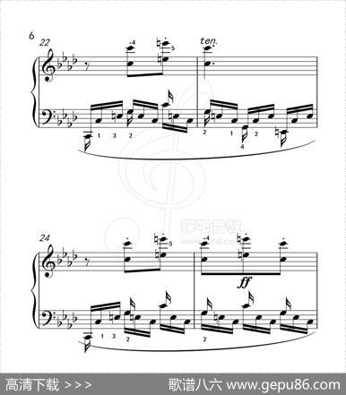 练习曲57（克拉莫钢琴练习曲60首）