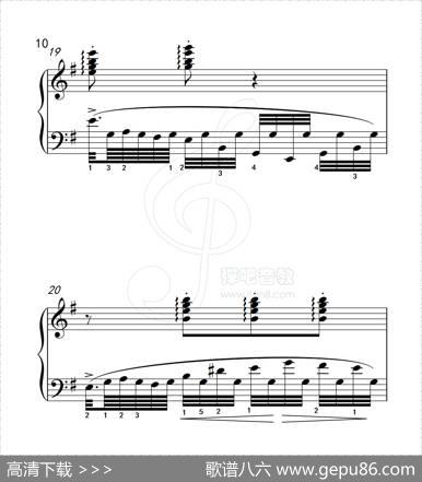 练习曲58（克拉莫钢琴练习曲60首）