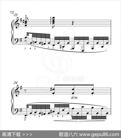 练习曲58（克拉莫钢琴练习曲60首）