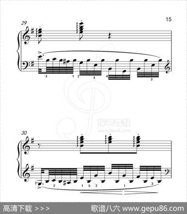 练习曲58（克拉莫钢琴练习曲60首）