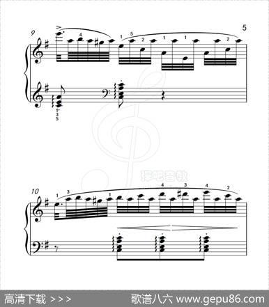 练习曲58（克拉莫钢琴练习曲60首）